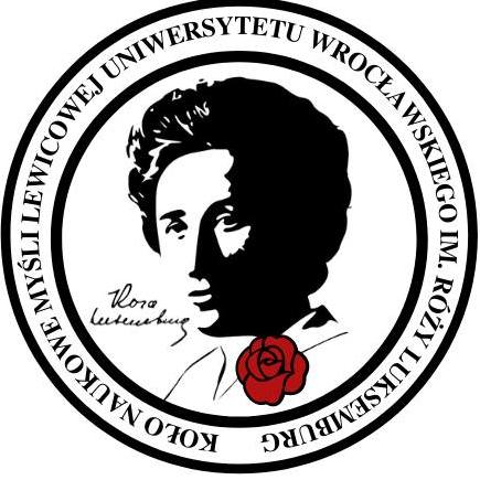 Logo Koło Naukowe Myśli Lewicowej im. Róży Luksemburg
