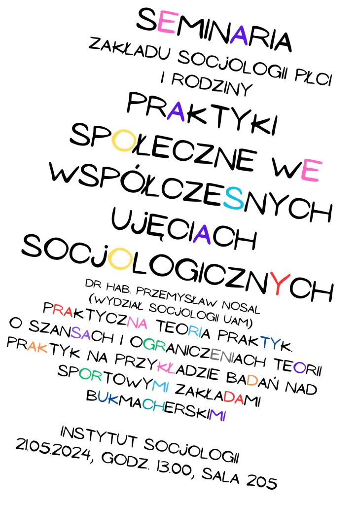 P. Nosal seminarium