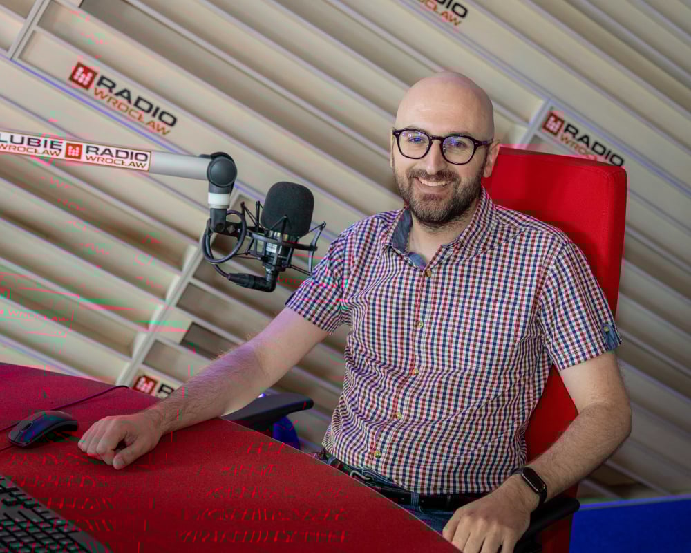 Dr Dawid Krysiński Radio Wrocław