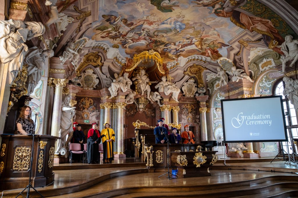 Graduation Ceremony at the University of Wrocław // Fot. Paweł Piotrowski, Uniwersytet Wrocławski